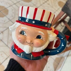 JOHANNA PARKE RUNCLE SAM MUG 4th OF JULY